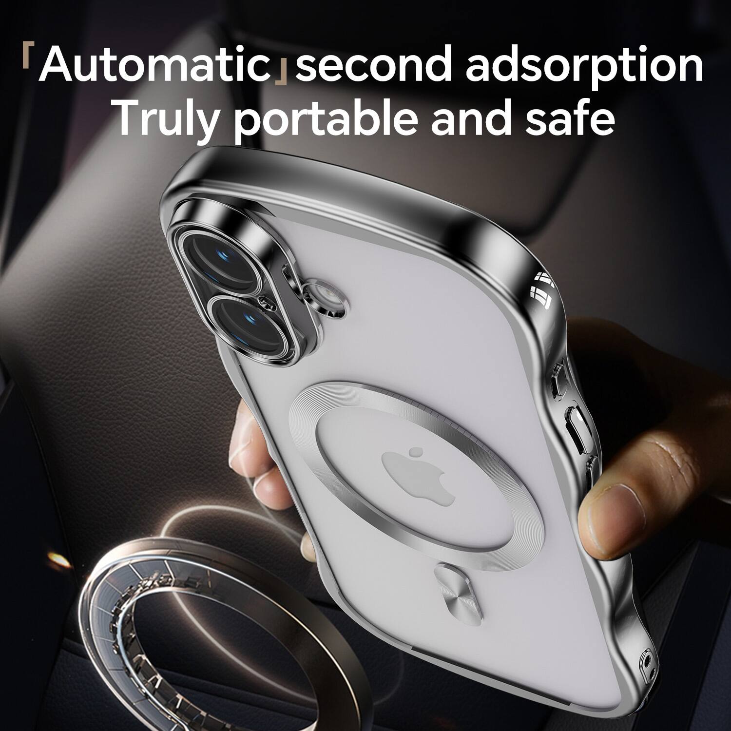"Automatic" second adsorption  
Truly portable and safe