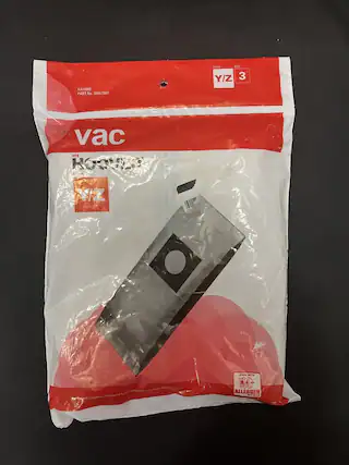 AA10002 PART No. 304573001 STYLE Y/Z QTY 3 vac FITS HOOVER MADE WITH ALLERGEN MEDIA