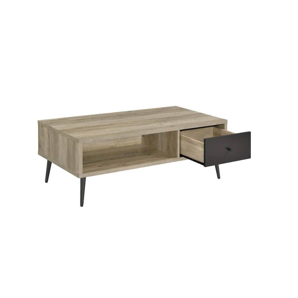 Alt View 1. Coaster Co. of America - Welsh 2-piece Coffee and End Table Set Distressed Pine - Brown.