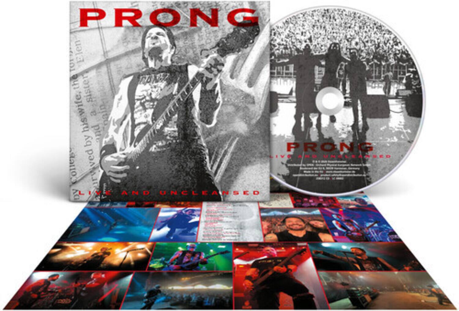 PRONG  
Elen  
the A7 sister  
crea 011111A  
his wife, a ptte nain by PRONG  
ved LIVE AND UNCLEANSED  
one DV LIVE AND UNCLEANSED
