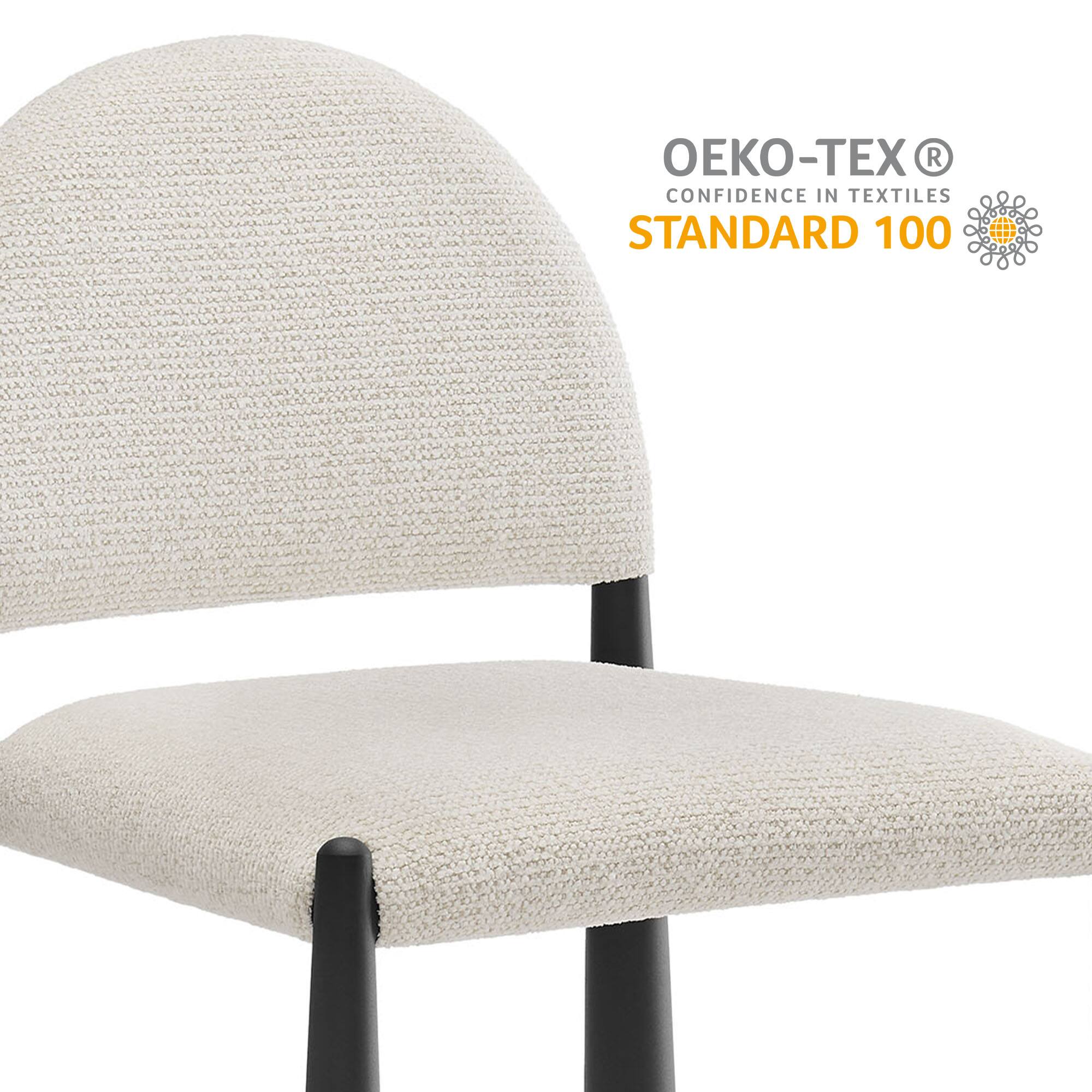 OEKO-TEX®  
CONFIDENCE IN TEXTILES  
STANDARD 100