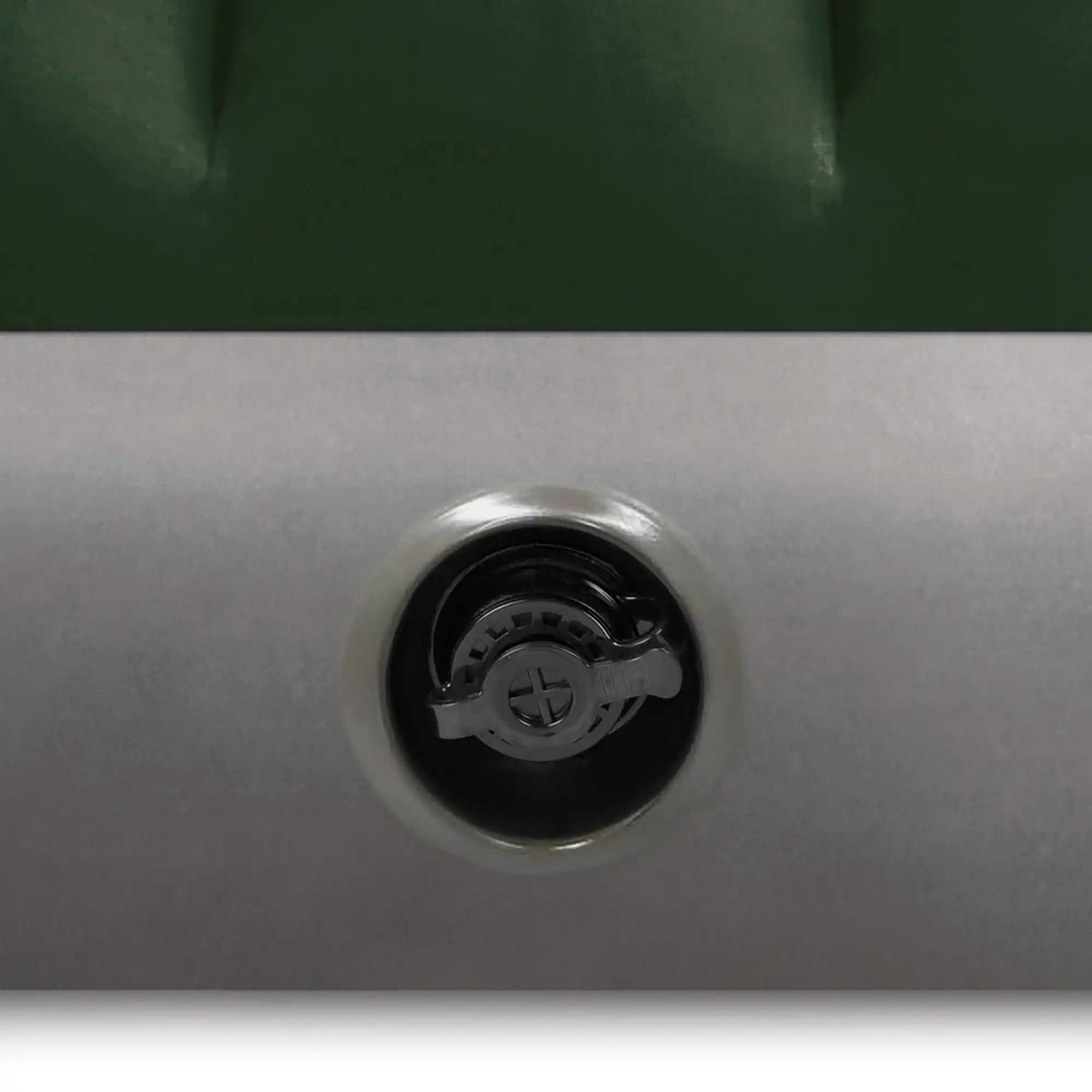 Alt View 3. Intex - Dura-Beam: Prestige Downy - Twin Airbed - Green.