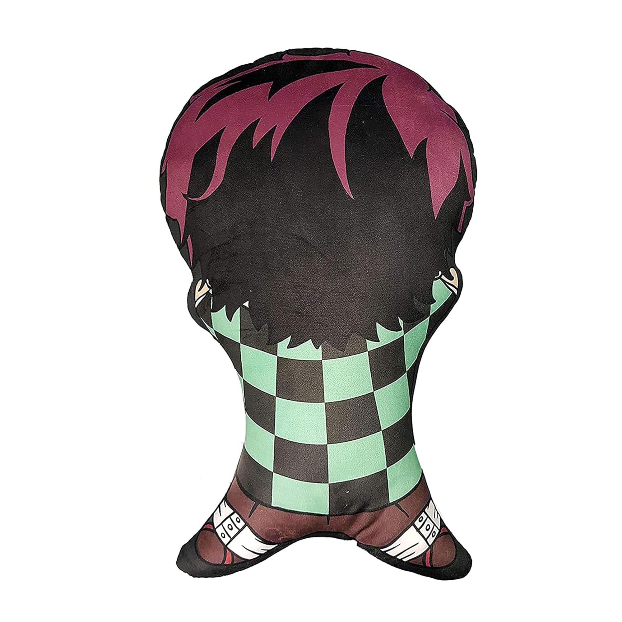 Alt View 1. Surreal Entertainment - Demon Slayer Tanjiro 20 Inch PAL-O Character Pillow - Green.