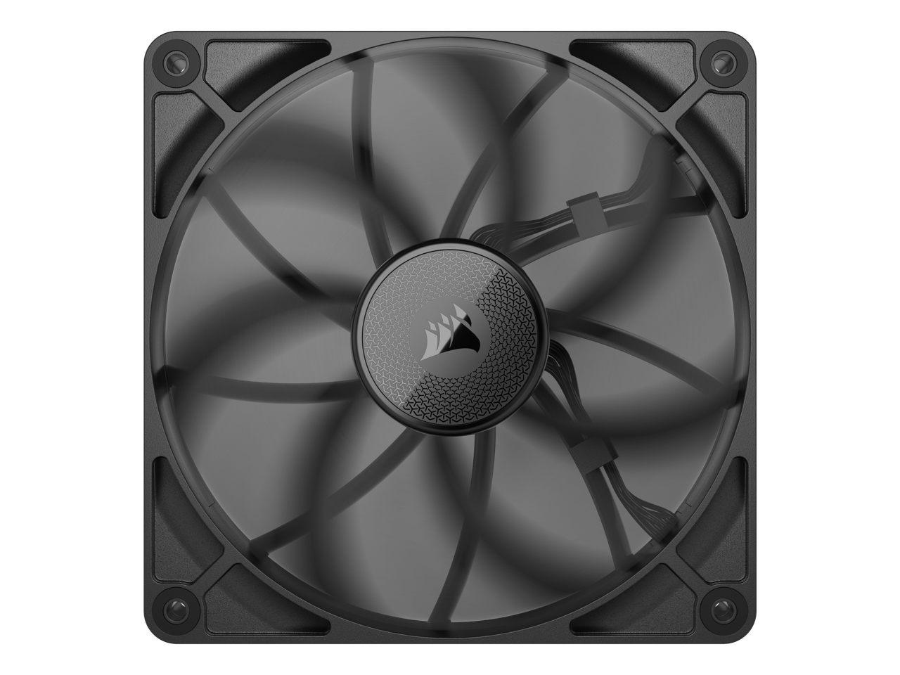 Alt View 9. CORSAIR - CORSAIR RX Series, iCUE LINK RX140, 140mm Fan, Single Pack - Black.
