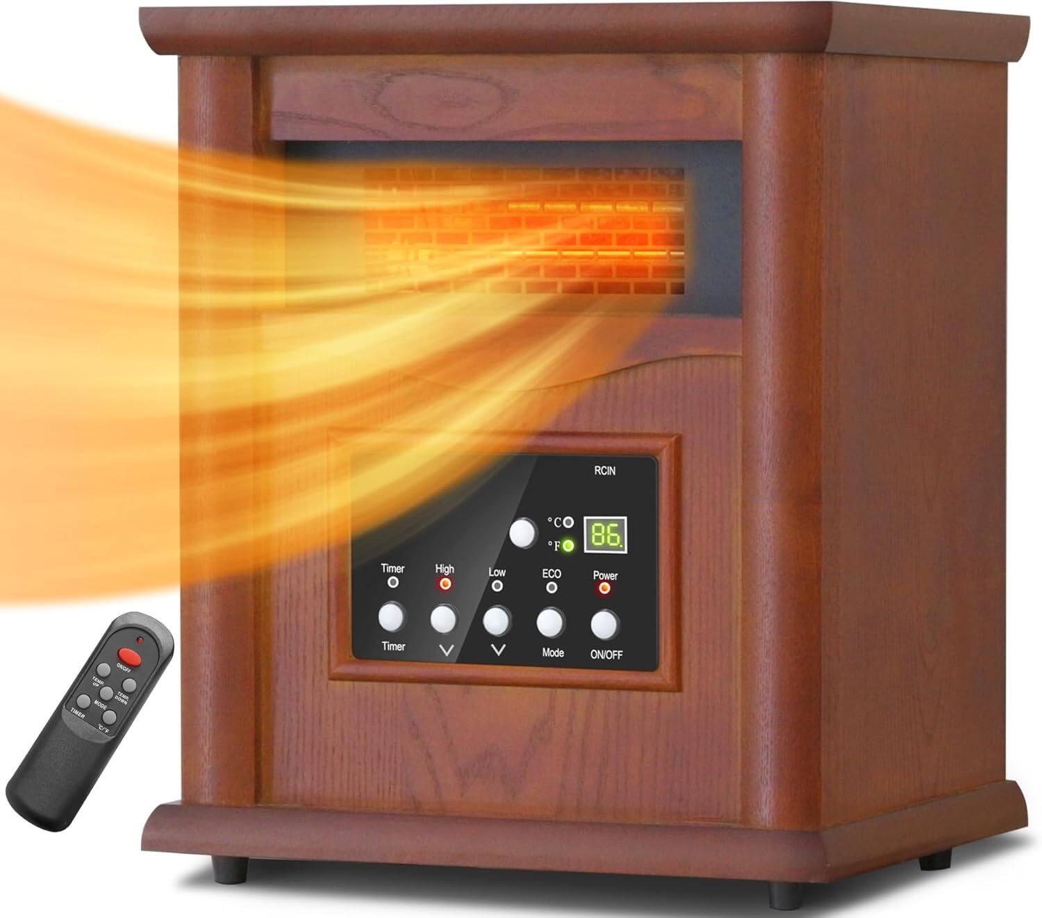 RCIN Co. F86 Timer High Low ECO Power Timer V Mode ON/OFF T1