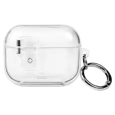 Front. Vena - For Apple AirPods Pro 3 Case TPU, with Auto Open Lock Cover, Protective Cover For MagSafe AirPods Pro Gen 3 3rd, Clear - Clear.