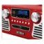 Alt View 11. Victrola - 50's Bluetooth Stereo Audio System - Red.