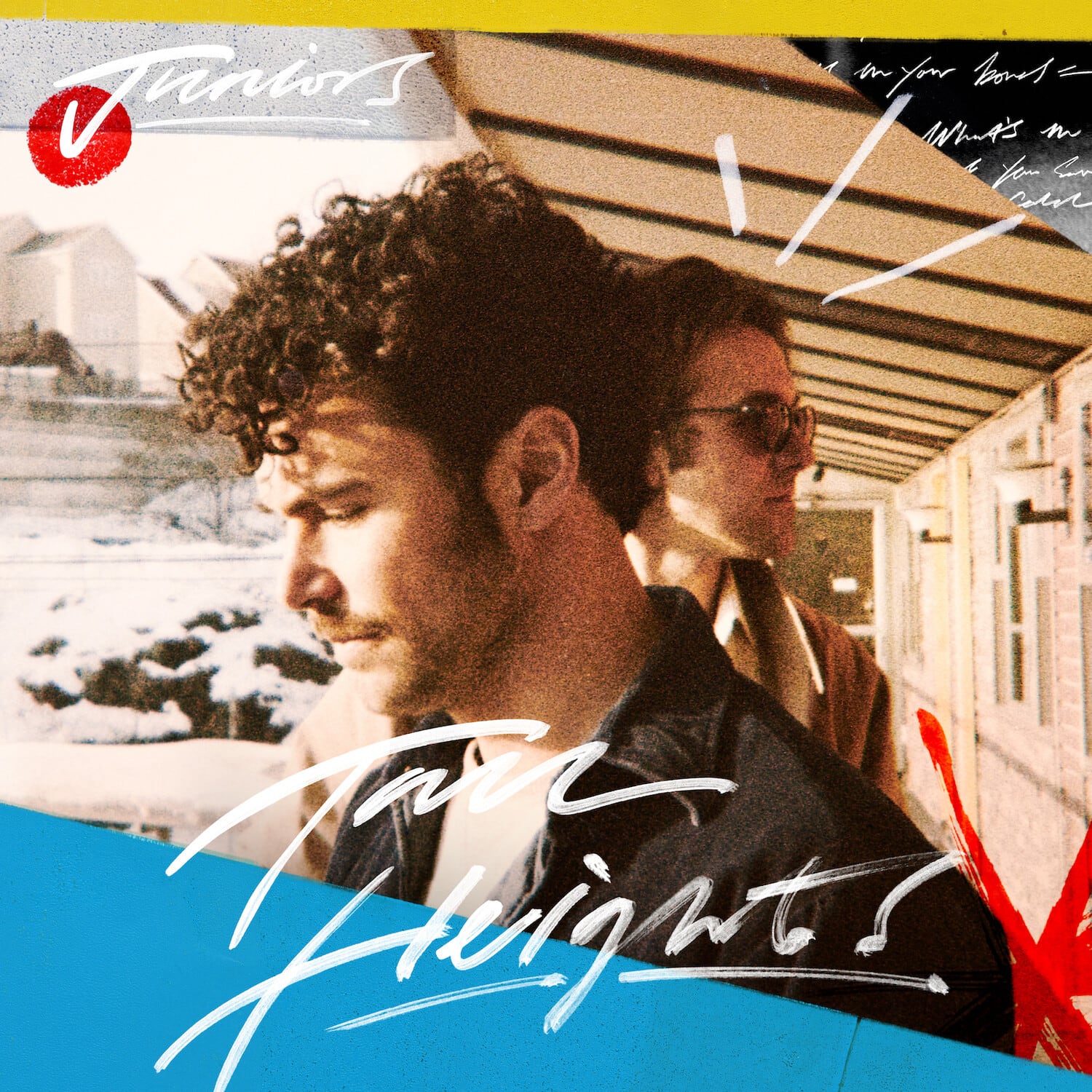 Tall Heights - Juniors - Blue & White Swirl  - VINYL LP