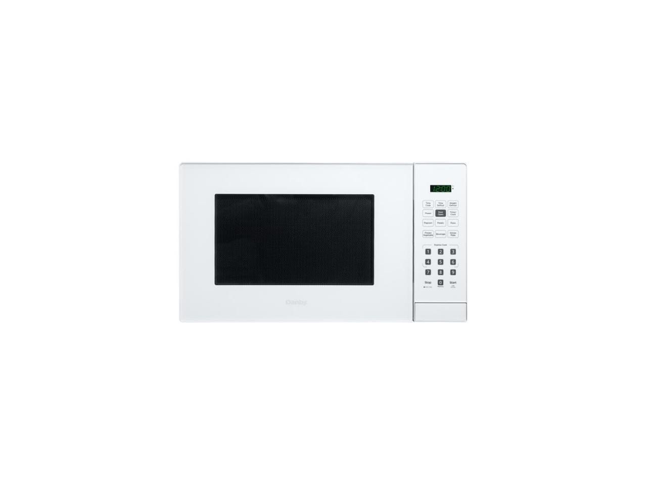 Danby - 1.1 cu. ft. Countertop Microwave, DBMW1121BWW - White