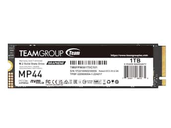 Team Group MP44 M.2 2280 1TB PCIe 4.0 x4 NVMe SSD (R/W up to 7400 Team Group MP44 M.2 2280 1TB PCIe 4.0 x4 NVMe SSD (R/W up to 7400