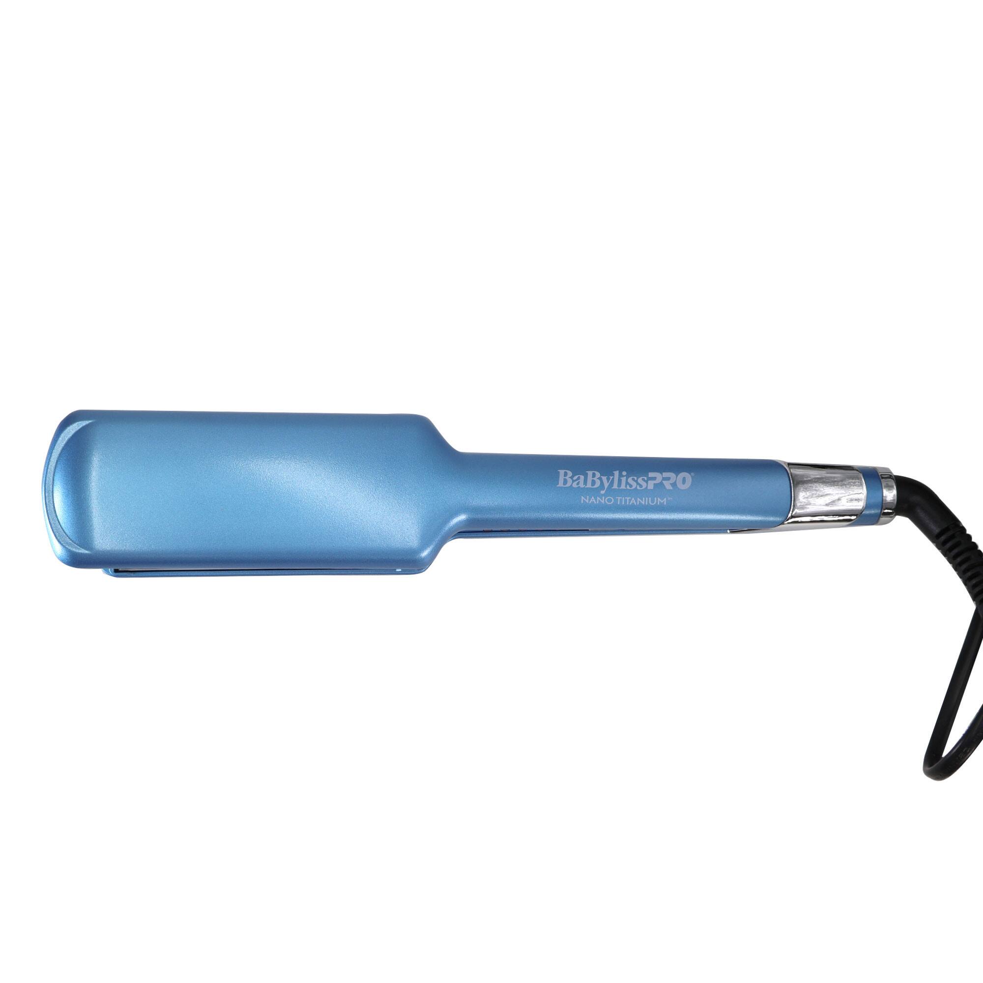 Babyliss - Pro Nano Titanium 2" Ultra-Sleek Hair Straightener, Flat Iron - Blue