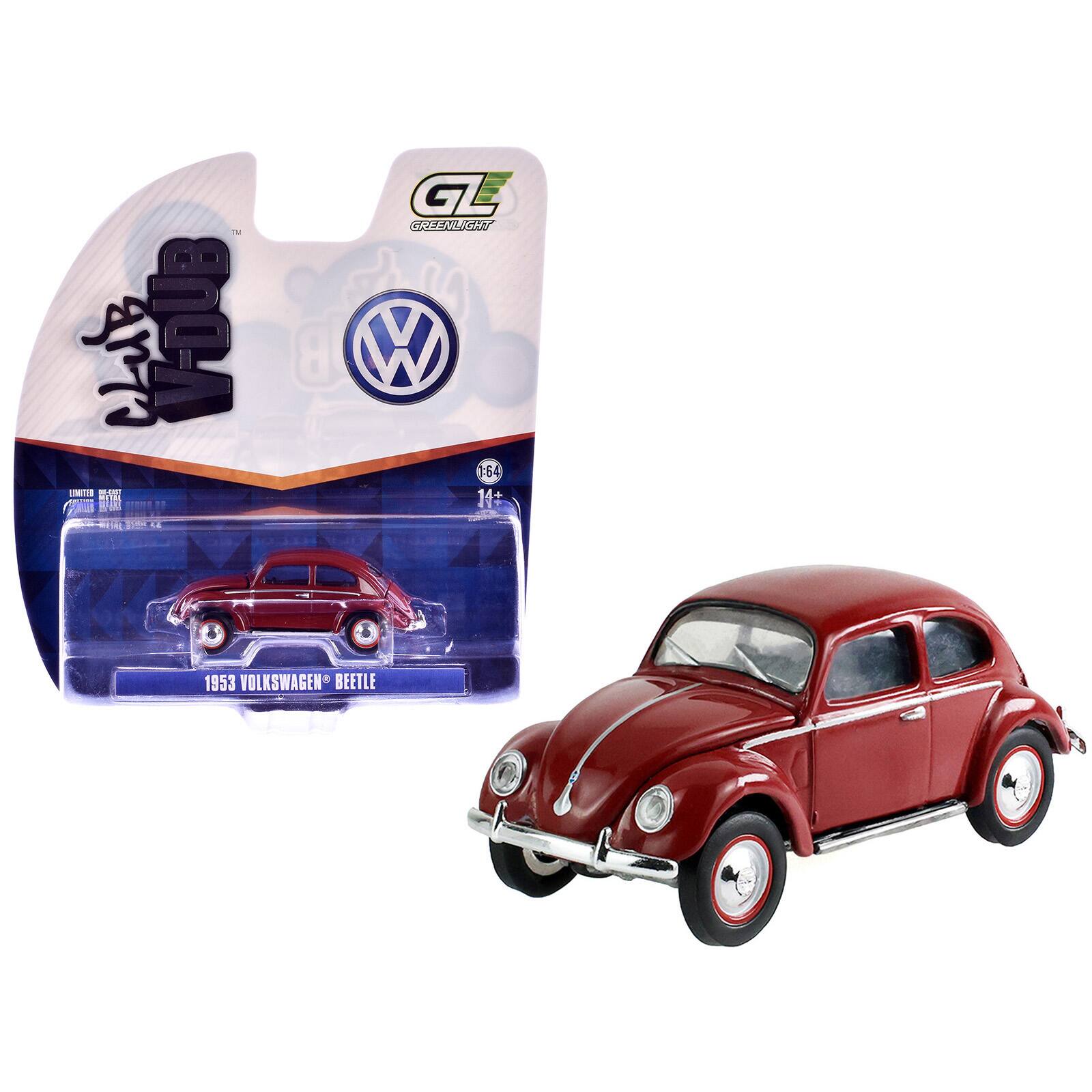 1953 Volkswagen Beetle Split Rear Window Dark Red 