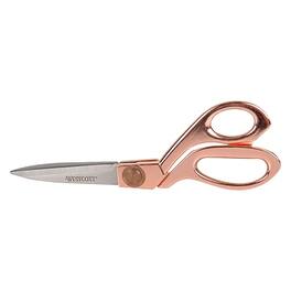 Westcott - Vintage 8" Stainless Steel Heavy Duty Scissors, Pointed Tip Finish - Rose Gold