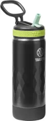 Takeya - Sport 18-oz. Kids Leakproof Water Bottle with Straw Lid - Night Glow - Front_Zoom