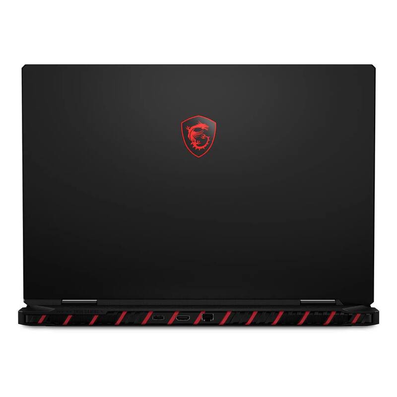 Alt View 10. MSI - MSI Raider 18 HX 18" Gaming Laptop,Ultra 9 285HX,64GB RAM,2TB SSD,RTX 5090,Backlit Keyboard,Win 11 Pro,Black - Black.