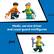 Medic, service driver and coast guard minifigures