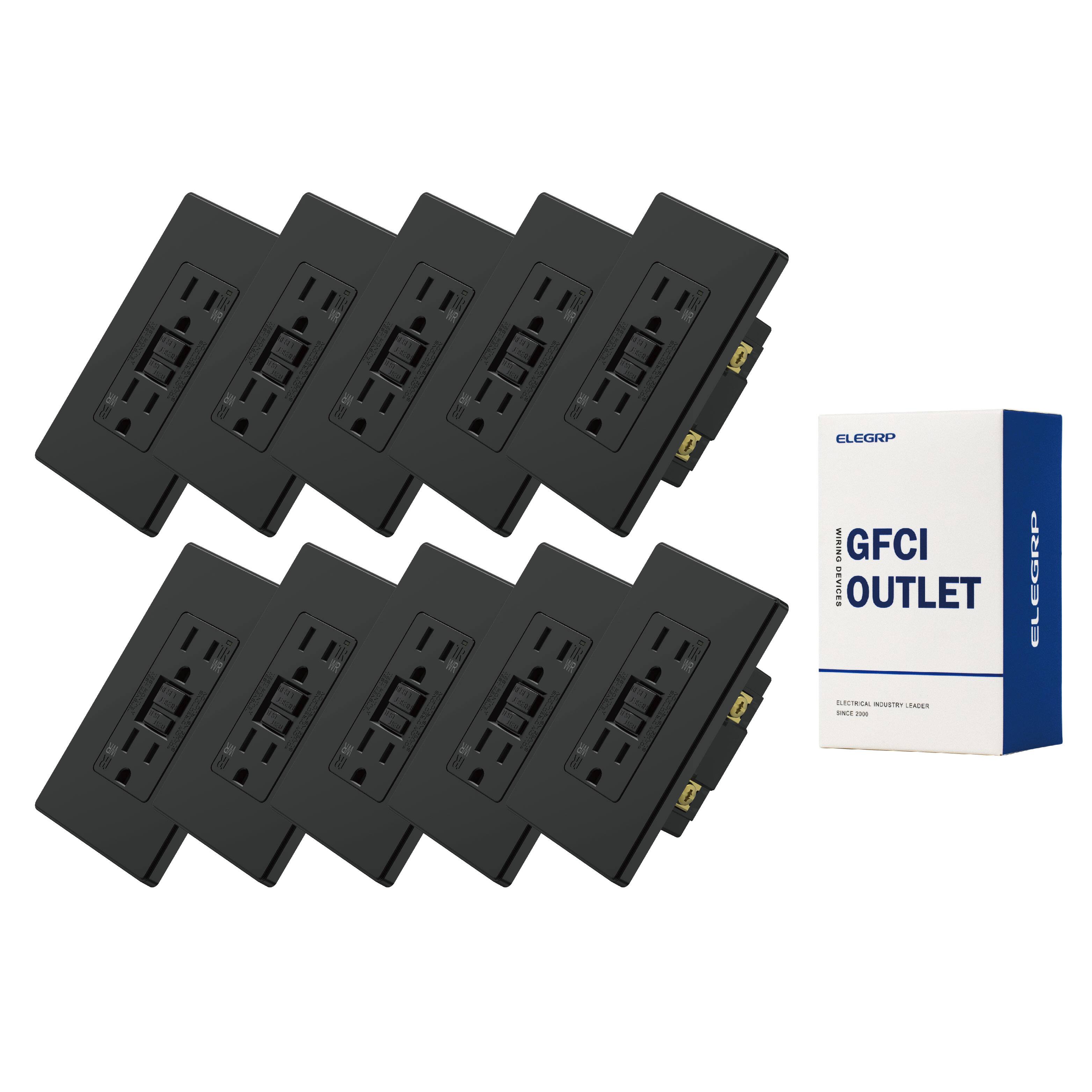 ELEGRP GFCI OUTLET NUTRIA ETEY JANR INL - ELEGRP 8 0