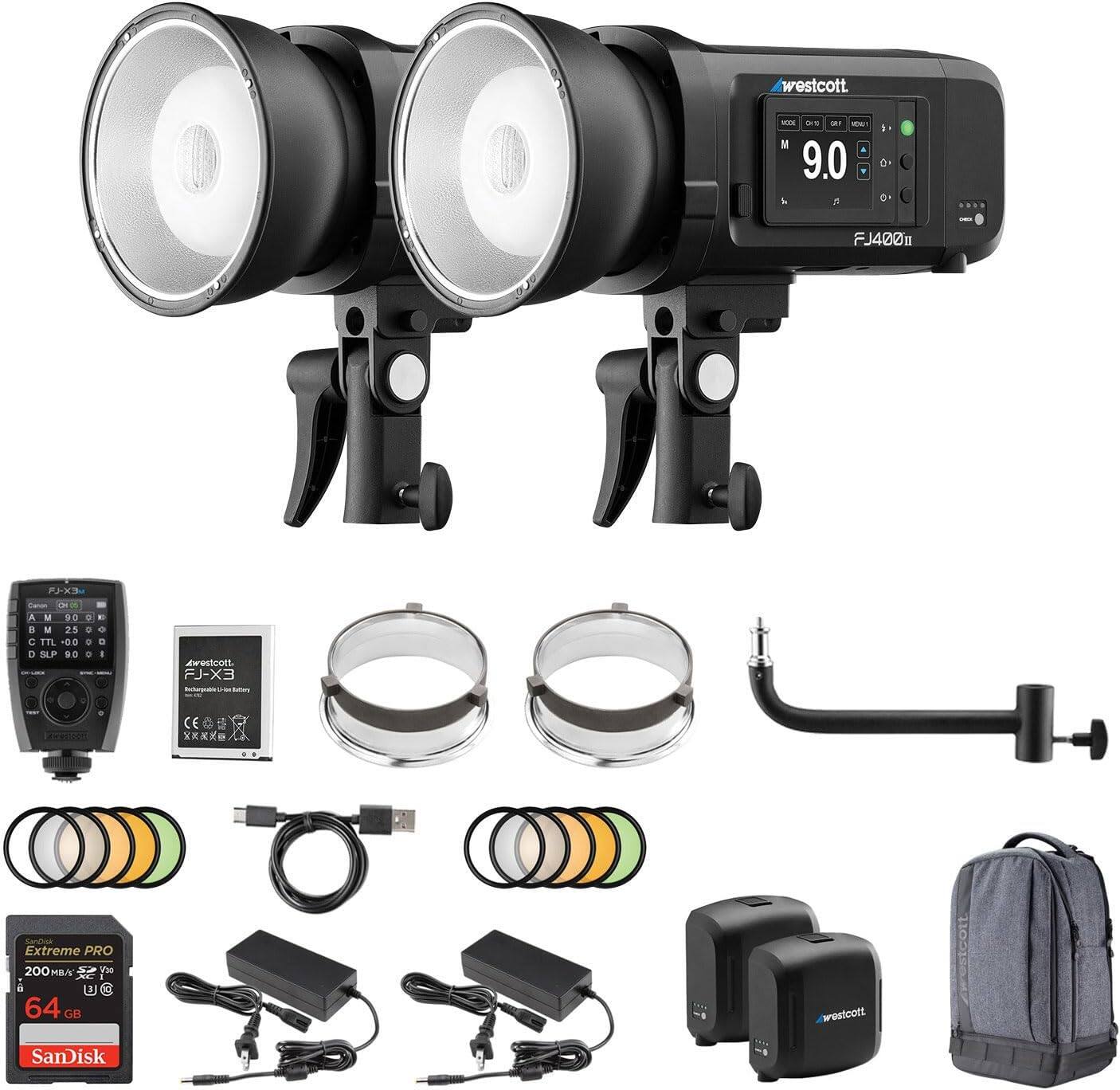 - Westcott FJ400I
- 9.0
- TTL
- SLP 90
- Westcott EX-LR
- CES
- Extreme PRO 200 MB/s 64 GB
- SanDisk