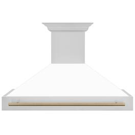 ZLINE Autograph Edition - 48 inches - Externally Vented - Wall Range Hood - Stainless Steel