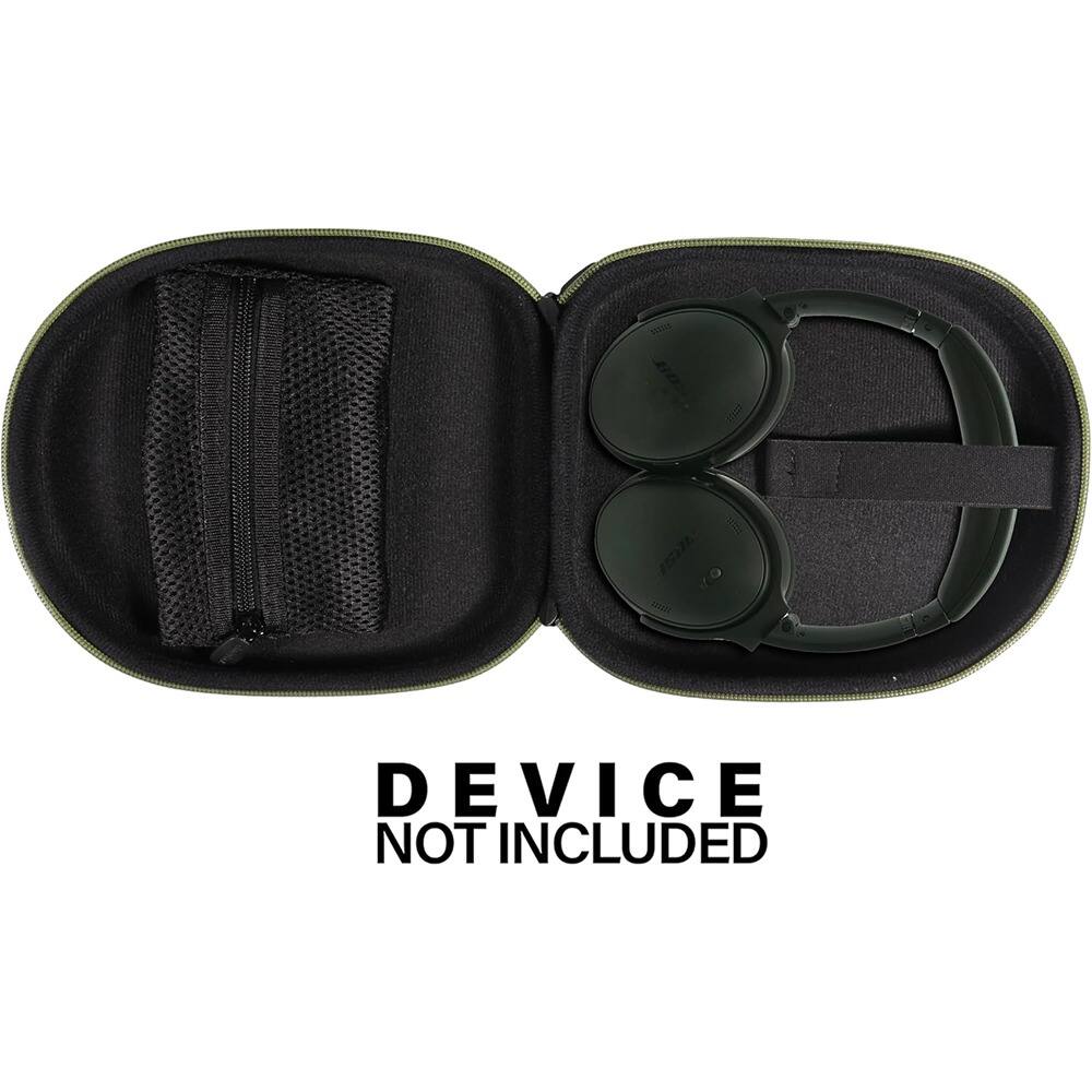 Left. ACJPR - Hard Shell Replacement Case for Over-Ear Bluetooth Headphones with Microphone, Compatible with QC 45/35/35 II.