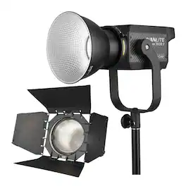 NANLITE - Forza 300B II Bi-Color LED Monolight with FL-20G Fresnel Lens Bundle