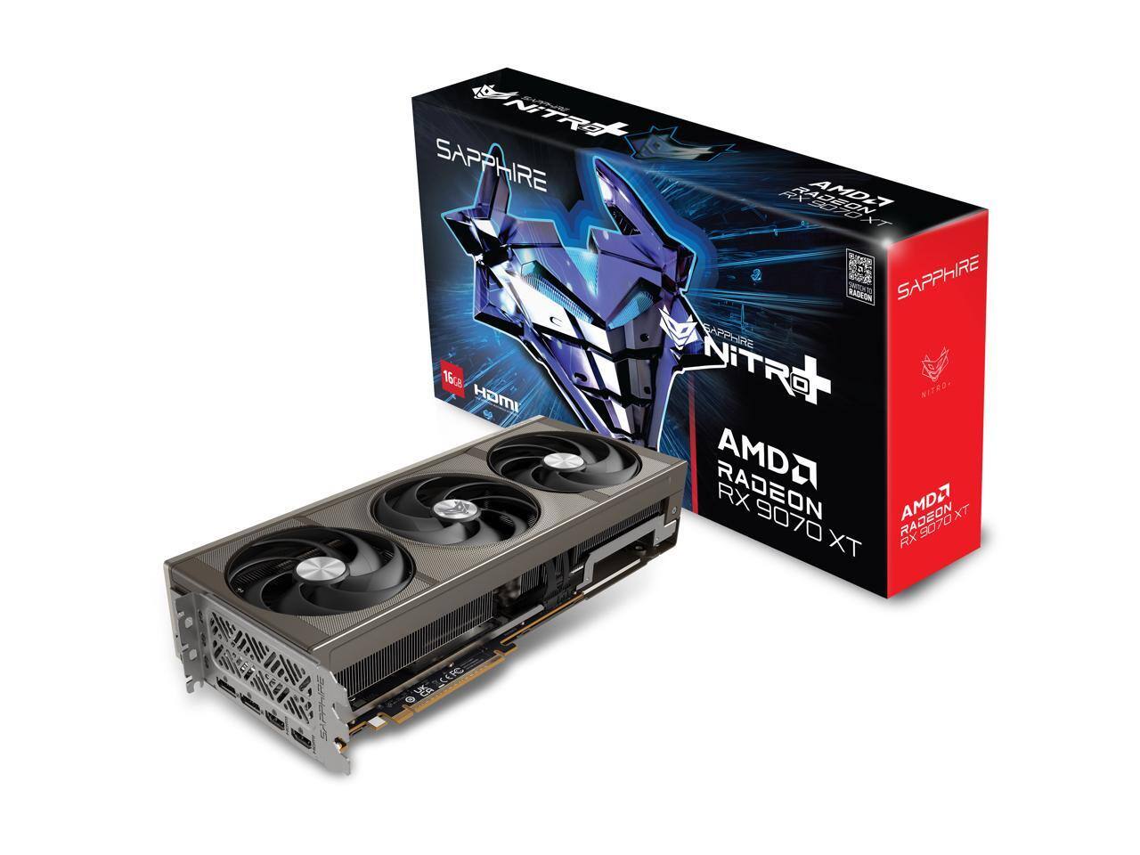 SAPPHIRE NITRO＋ Radeon RX 9070 16GB Sapphire NITRO+ Radeon RX 9070 XT 16GB GDDR6 PCI Express 5.0 x16