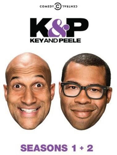 Front. Key & Peele: Seasons One + Two   - DVD.