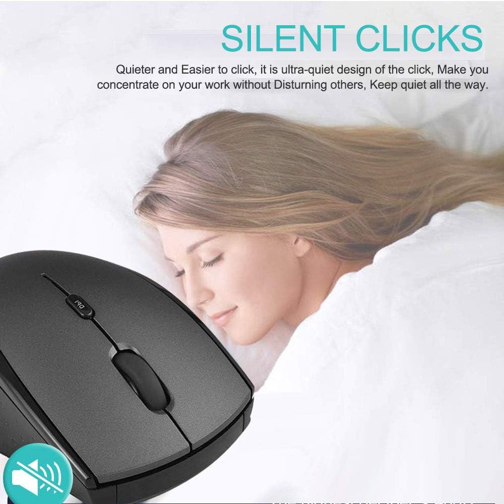 SILENT CLICKS

Quieter and Easier to click, it is ultra-quiet design of the click, Make you concentrate on your work without Disturbing others, Keep quiet all the way.