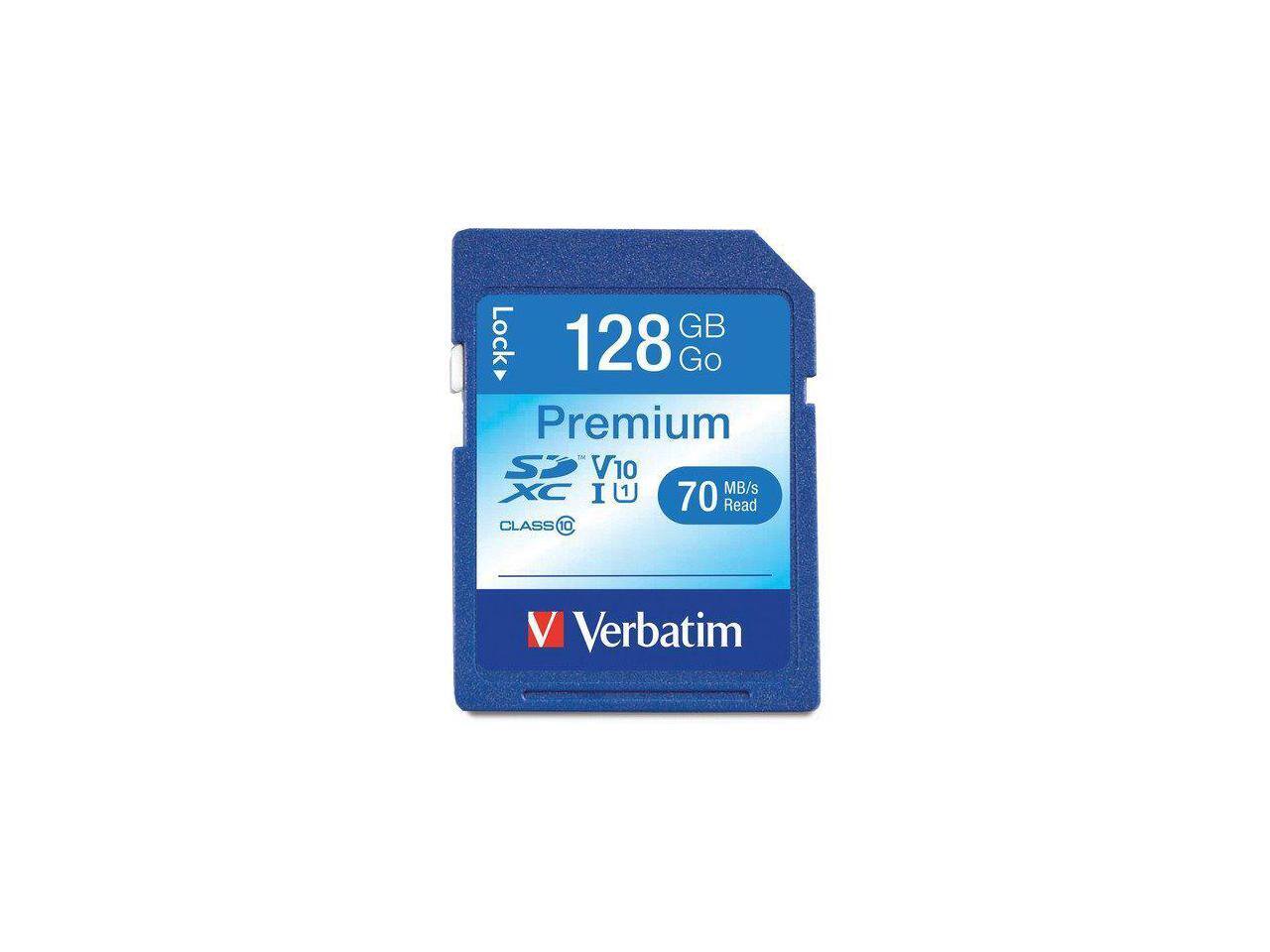 Lock 128 GB Premium S2 V10 XC I U 70 MB/s Read CLASS 10 Verbatim