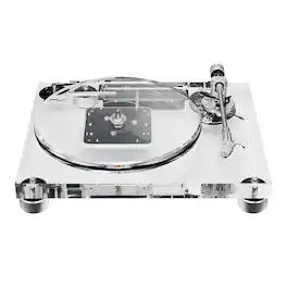 Audio-Technica - AT-LPA2 Fully Manual Belt-Drive Turntable - Clear