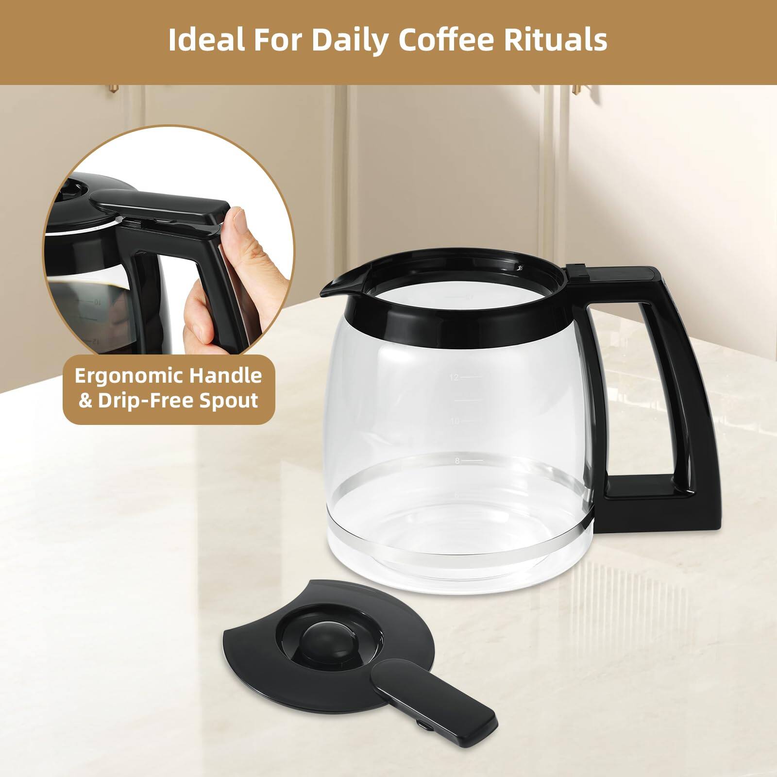 Ideal For Daily Coffee Rituals

Ergonomic Handle & Drip-Free Spout