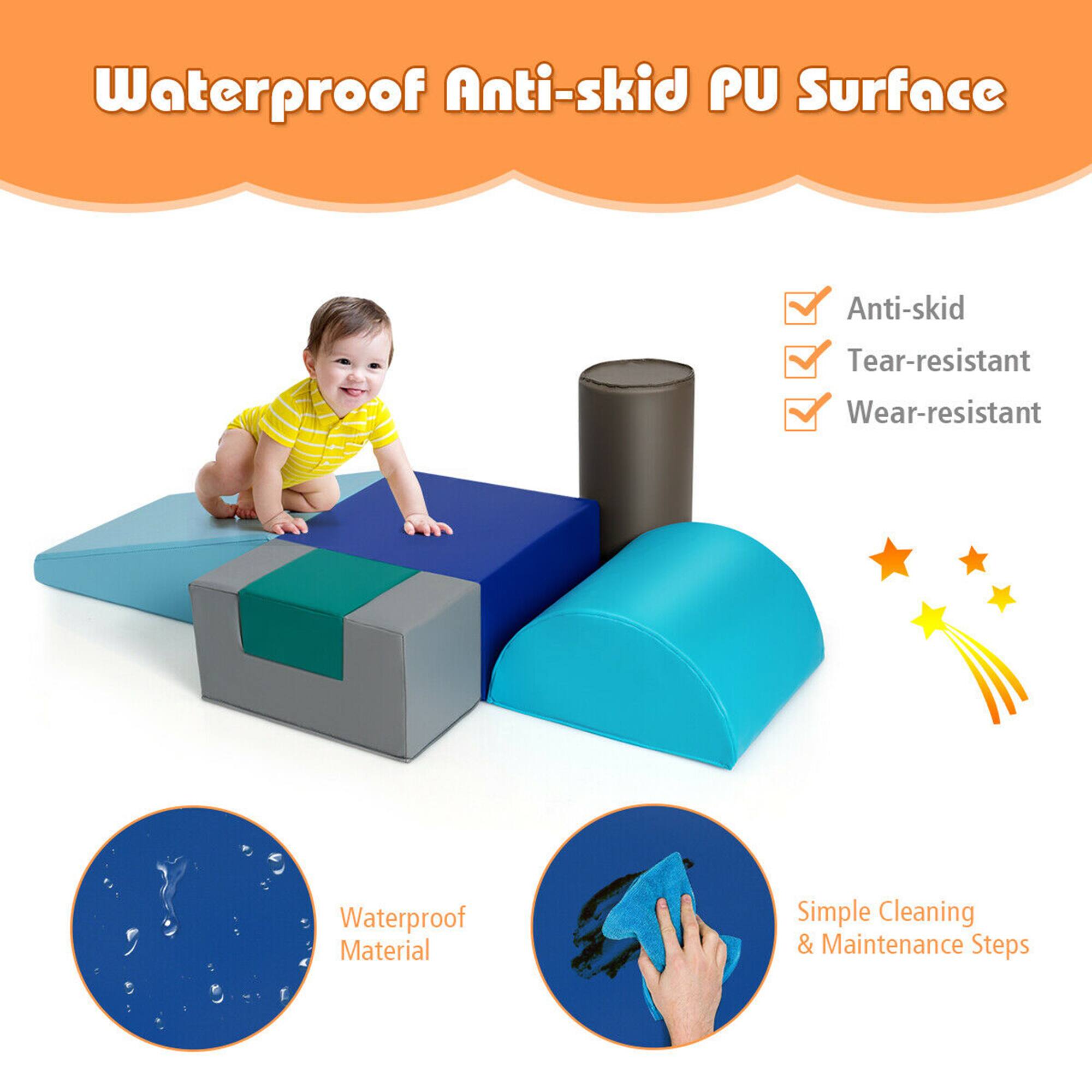 Waterproof Anti-skid PU Surface

- Anti-skid
- Tear-resistant
- Wear-resistant

Waterproof Material

Simple Cleaning & Maintenance Steps