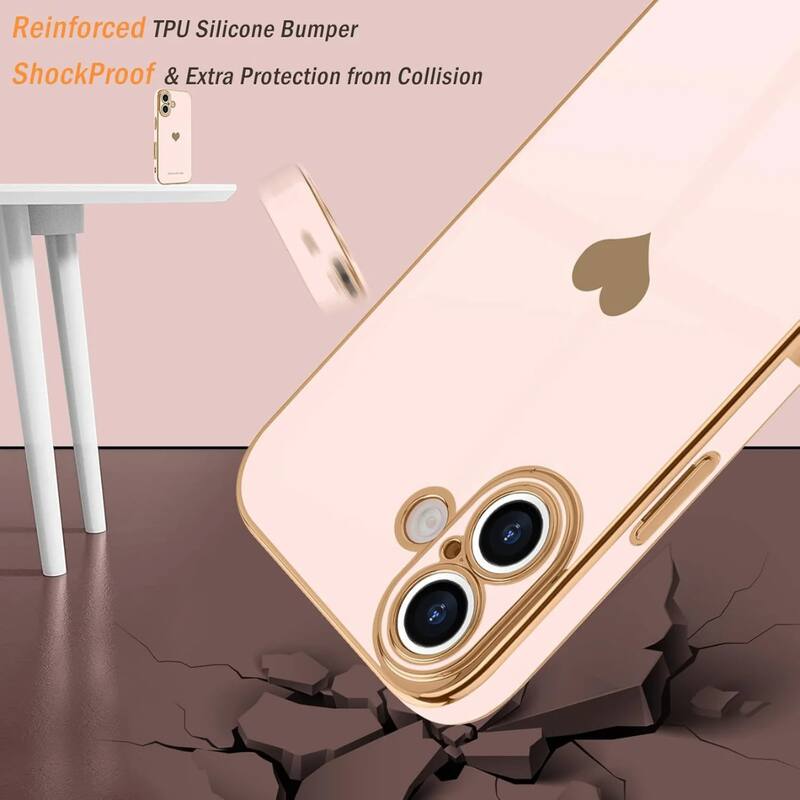 Reinforced TPU Silicone Bumper  
ShockProof & Extra Protection from Collision