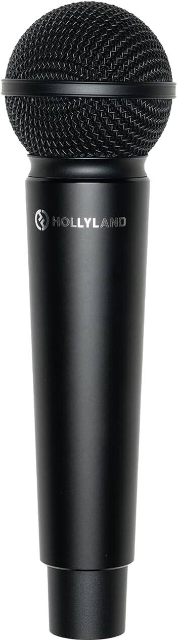 Alt View 1. HOLLYLAND - Hollyland MELO P1 Wireless Handheld Dynamic Microphone, Cardioid 2.4GHz Mic, AI Noise Cancellation, 32-Bit Float, Space.