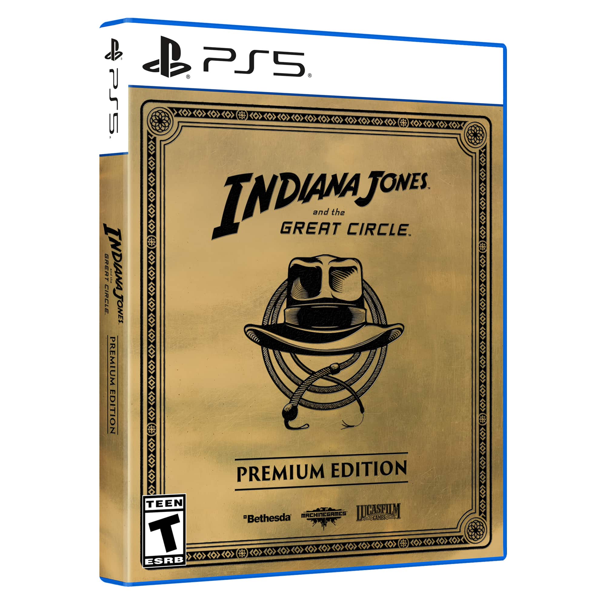 Indiana Jones and the Great Circle Premium Edition - PlayStation 5 - Front_Zoom