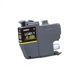 Brother - LC401 High Yield Ink Cartridge (LC401XLYS) - Yellow