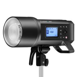 Flashpoint - XPLOR 600 PRO Li-ion Battery-Powered HSS Strobe Light with Built-in R2 2.4GHz, Bowens Mount 600w Wireless