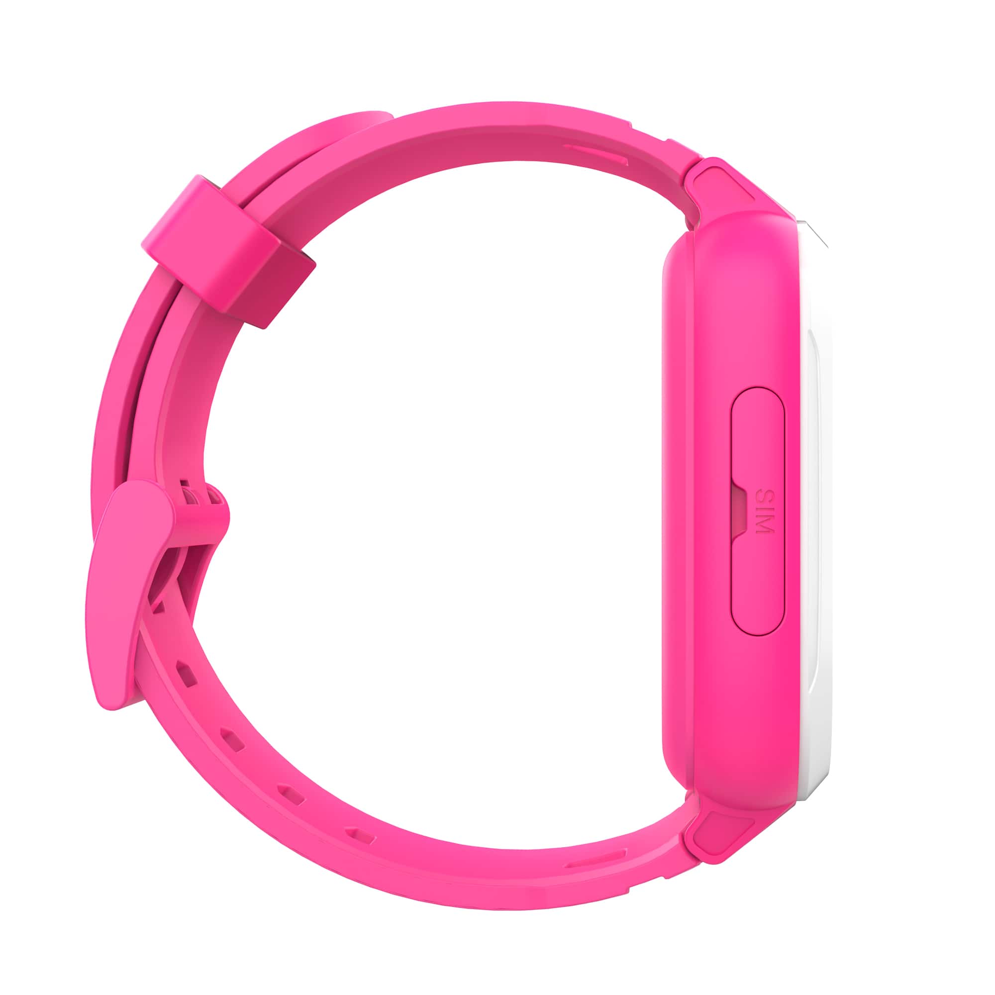 Alt View 1. Xplora - Kids' XGO3 (GPS + Cellular) Smart Watch 42mm Calls, Messages, SOS, GPS Tracker, Camera, Step Counter, SIM Card - Pink.