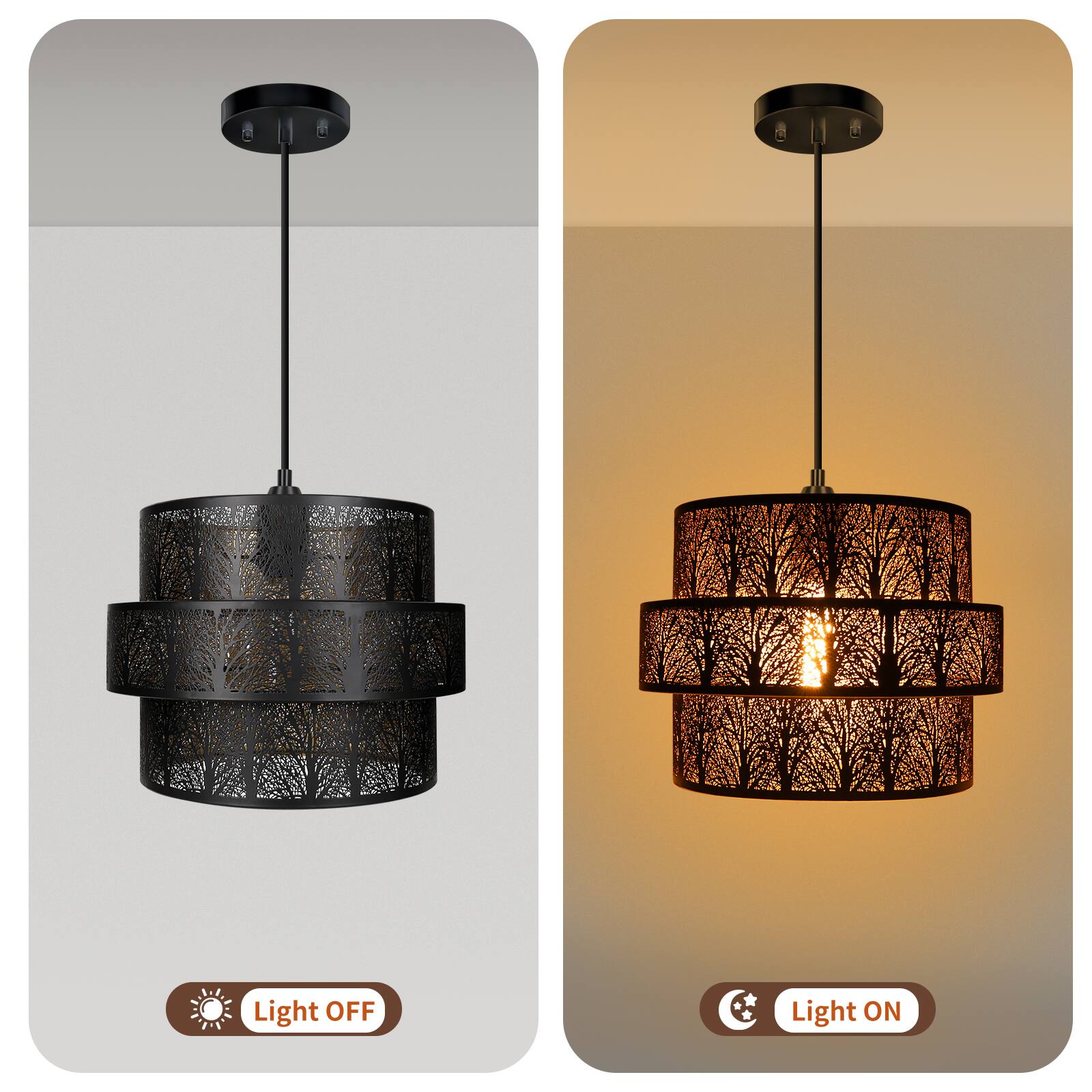 Light OFF  
Light ON