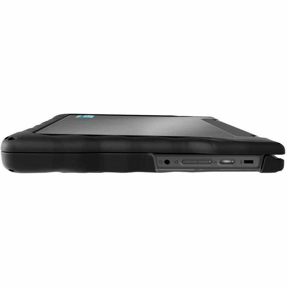 Alt View 3. Gumdrop - Gumdrop DropTech Lenovo 300e Gen2 Intel - For Lenovo Chromebook - Black - Drop Proof, Shock Resistant, Bump Resistant - Black.