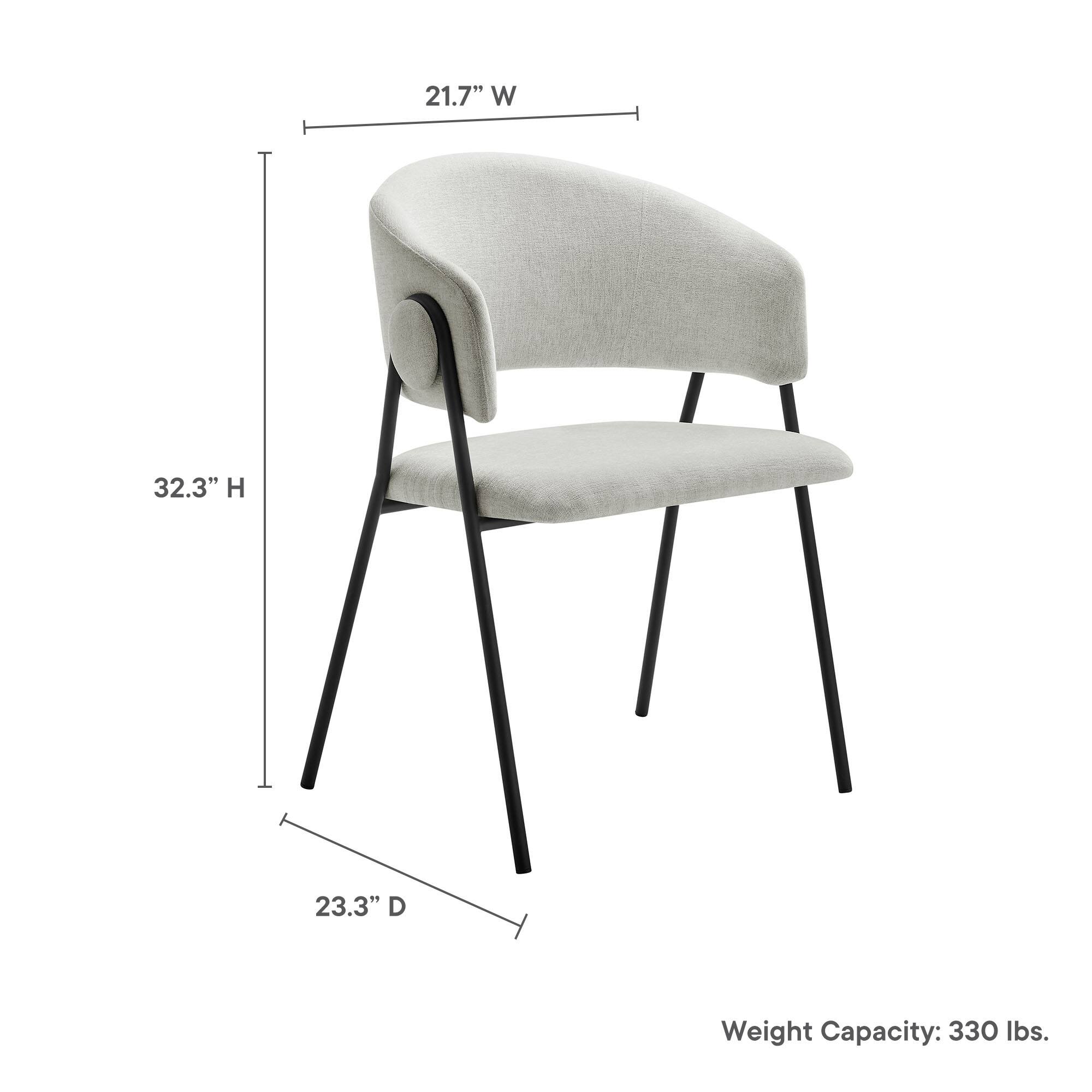 21.7" W  
32.3" H  
23.3" D  
Weight Capacity: 330 lbs.