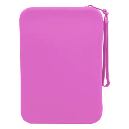 Front. Strapsicle - Strapsicle Clutch for E-Readers - Kindle, Paperwhite, Kobos, Nook - Anti-Dust Coating - Candy Pink.