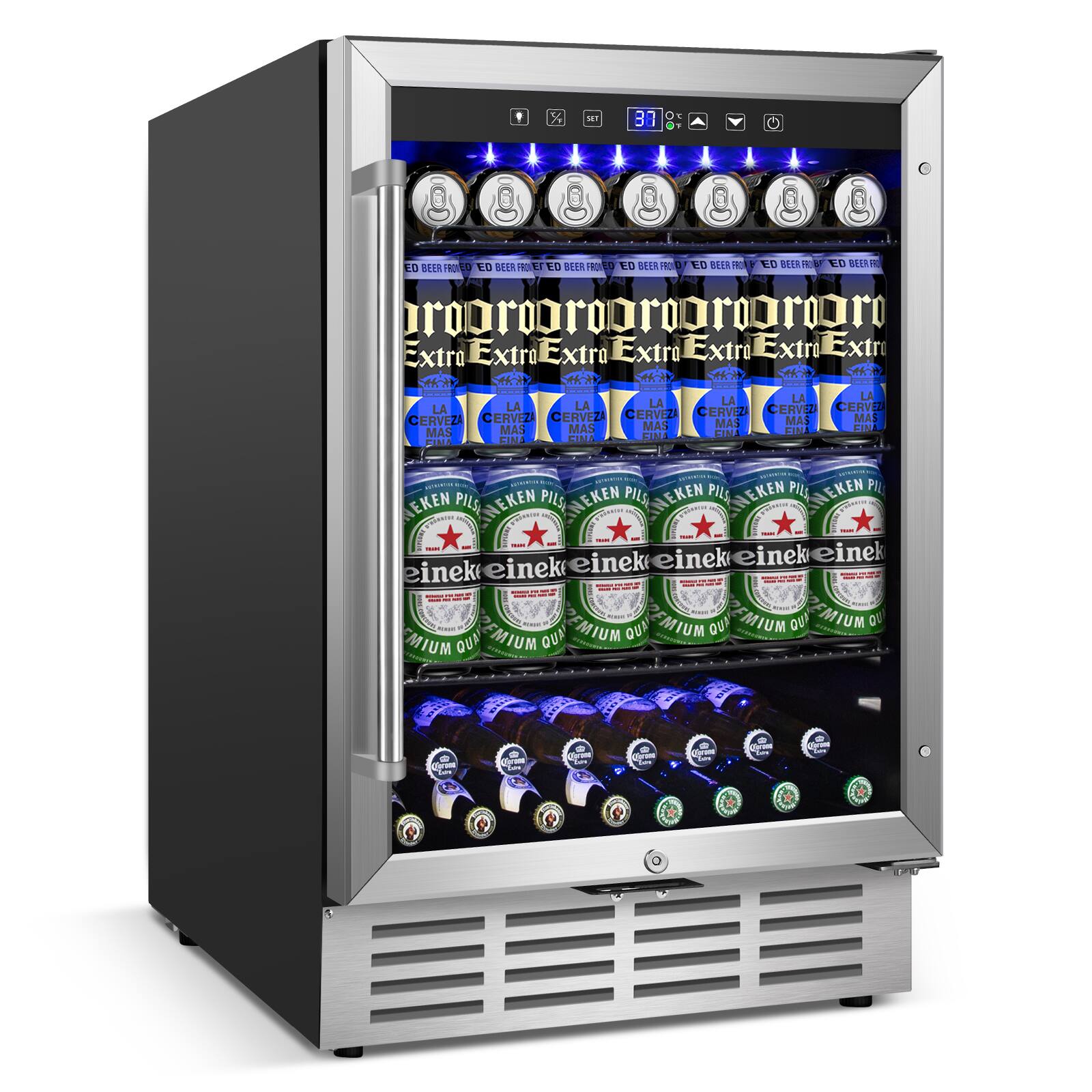 Sure, here is the corrected and grouped text from the image:
**Top Row:**
- ED BEER FROZED ED BEER FROZED ED BEER FROZED ED BEER FROZED ED BEER FROZED
**Middle Row:**
- Cerveza Extra Extra Extra Extra Extra Extra
- LA CERVEZA MAS FINA
- LA CERVEZA MAS FINA
- LA CERVEZA MAS FINA
- LA CERVEZA MAS FINA
- LA CERVEZA MAS FINA
**Bottom Row:**
- EKEN PILS EKEN PILS EKEN PILS EKEN PILS EKEN PILS EKEN PILS
- PREMIUM QUALITY PREMIUM QUALITY PREMIUM QUALITY PREMIUM QUALITY PREMIUM QUALITY PREMIUM QUALITY
**Bottom Section:**
- EKEN EKEN EKEN EKEN EKEN EKEN
**Additional Text:**
- 37°C
- (Icons for settings and controls)