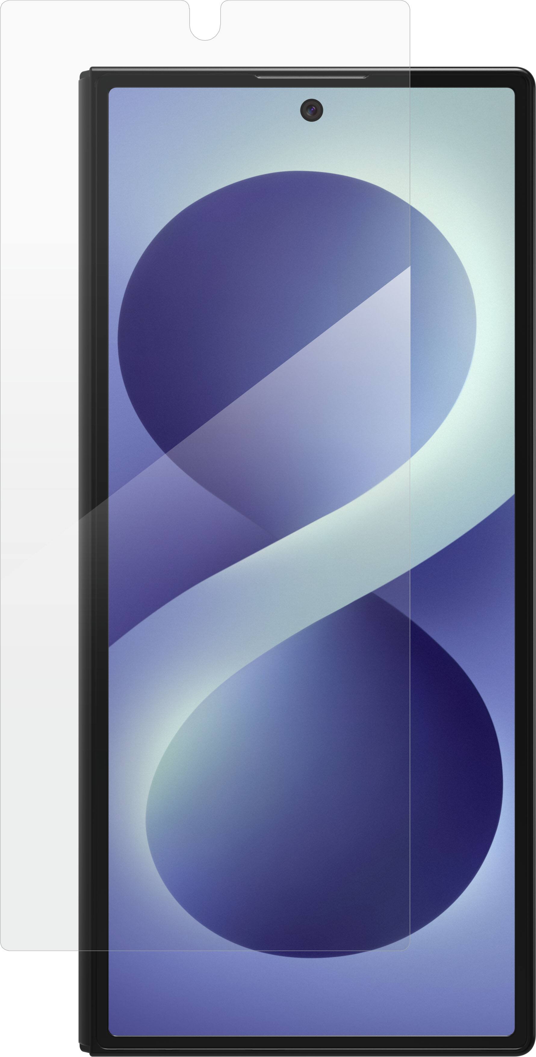 Angle. ZAGG - Glass Elite Screen Protector for Samsung Galaxy Z Fold8 Ultra - Clear.