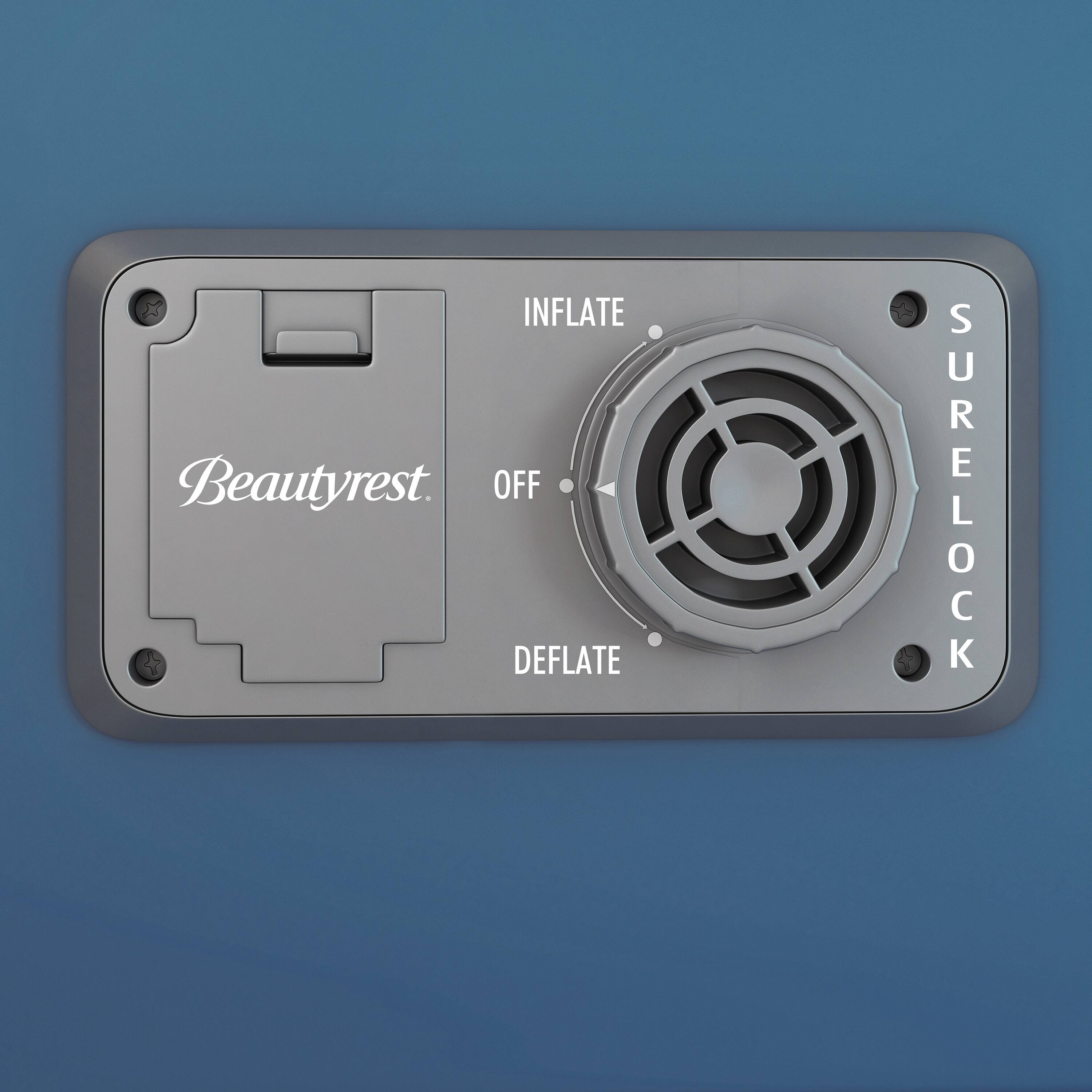 Beautyrest

INFLATE  
OFF  
DEFLETE  

SURELOCK