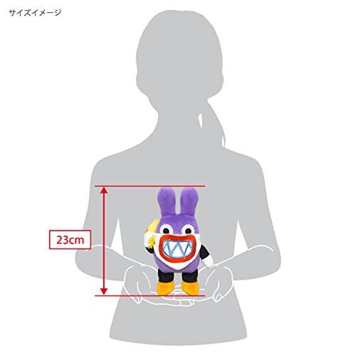 Alt View 5. Nintendo - Sanei Boeki Super Mario All Star Collection Nabbit Plush Toy, Size S, Height 9.1 Inches (23 cm).