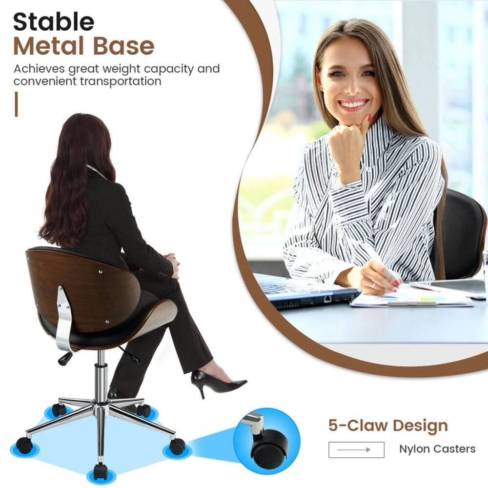 Stable Metal Base  
Achieves great weight capacity and convenient transportation  

5-Claw Design  
Nylon Casters