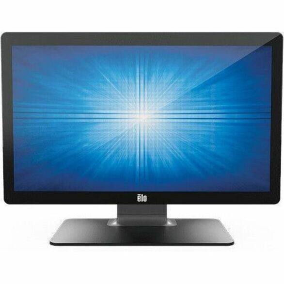 Alt View 2. ELO - 2202L 22 Class LED Touchscreen Monitor - Black.