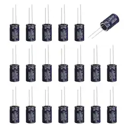 Unique Bargains - 68uF 100V Non-Polar Electrolytic Capacitor, 13x21mm, for Audio Tweeter/Speaker Crossover, 20pcs - Blue