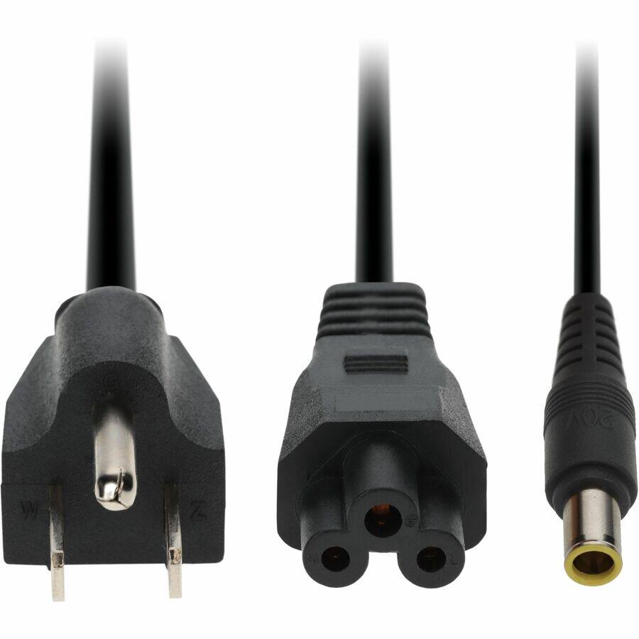 Alt View 2. AddOn - AddOn Lenovo 55Y9317 Compatible 135W 20V at 6.75A Black 7.9 mm x 5.5 mm Laptop Power Adapter and Cable - 135 W - 20 V DC - Black.